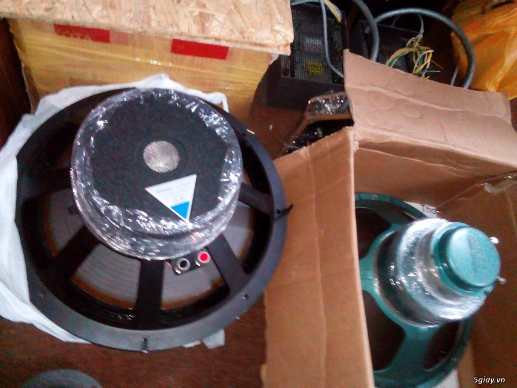 Họng kèn Altec-JBL , củ loa, vỏ thùng loa, Phân tần... - 1