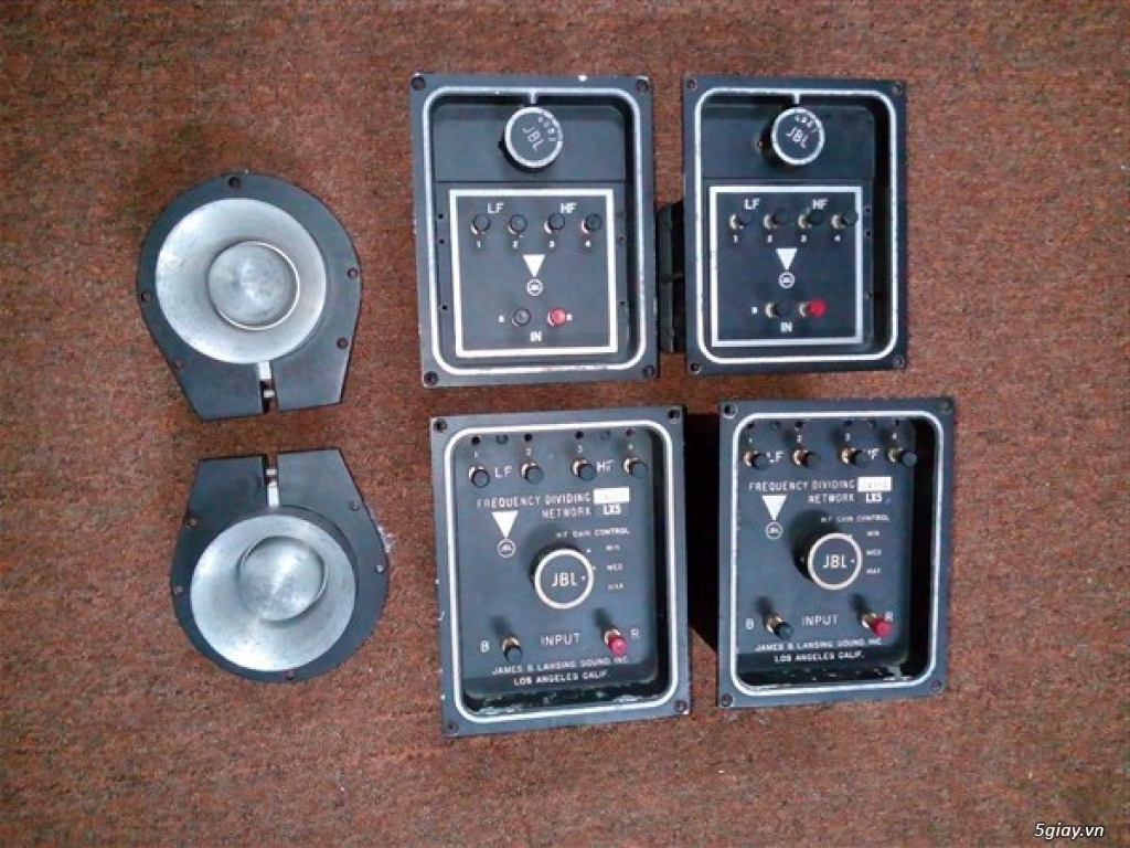 Họng kèn Altec-JBL , củ loa, vỏ thùng loa, Phân tần... - 17