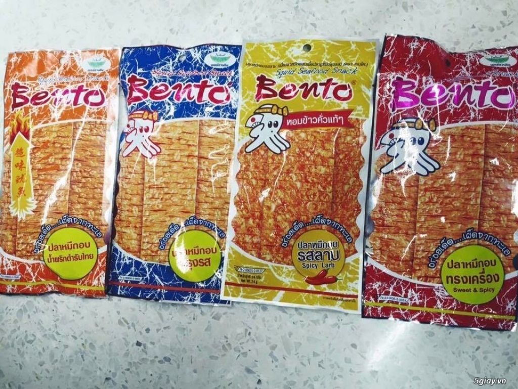 Mực Bento-xách tay Thái Lan-ăn vặt kiểu Thái,giá rất Việt Nam - 2