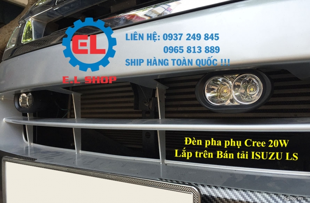 E.L SHOP - Đèn Led siêu sáng xe ô tô: XHP70, XHP50, Philips Lumiled, gương cầu xenon... - 41