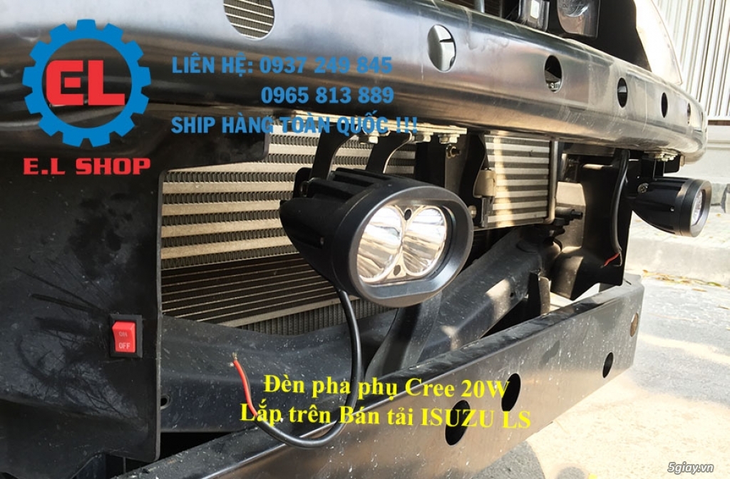 E.L SHOP - Đèn Led siêu sáng xe ô tô: XHP70, XHP50, Philips Lumiled, gương cầu xenon... - 39