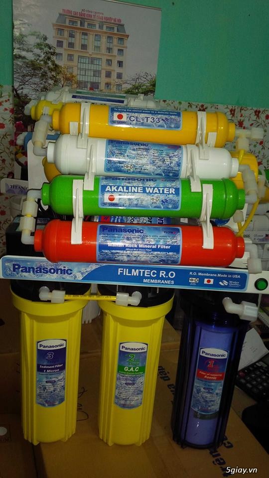 Máy lọc nước Panasonic 8 cấp lọc hàng trưng bày - 1