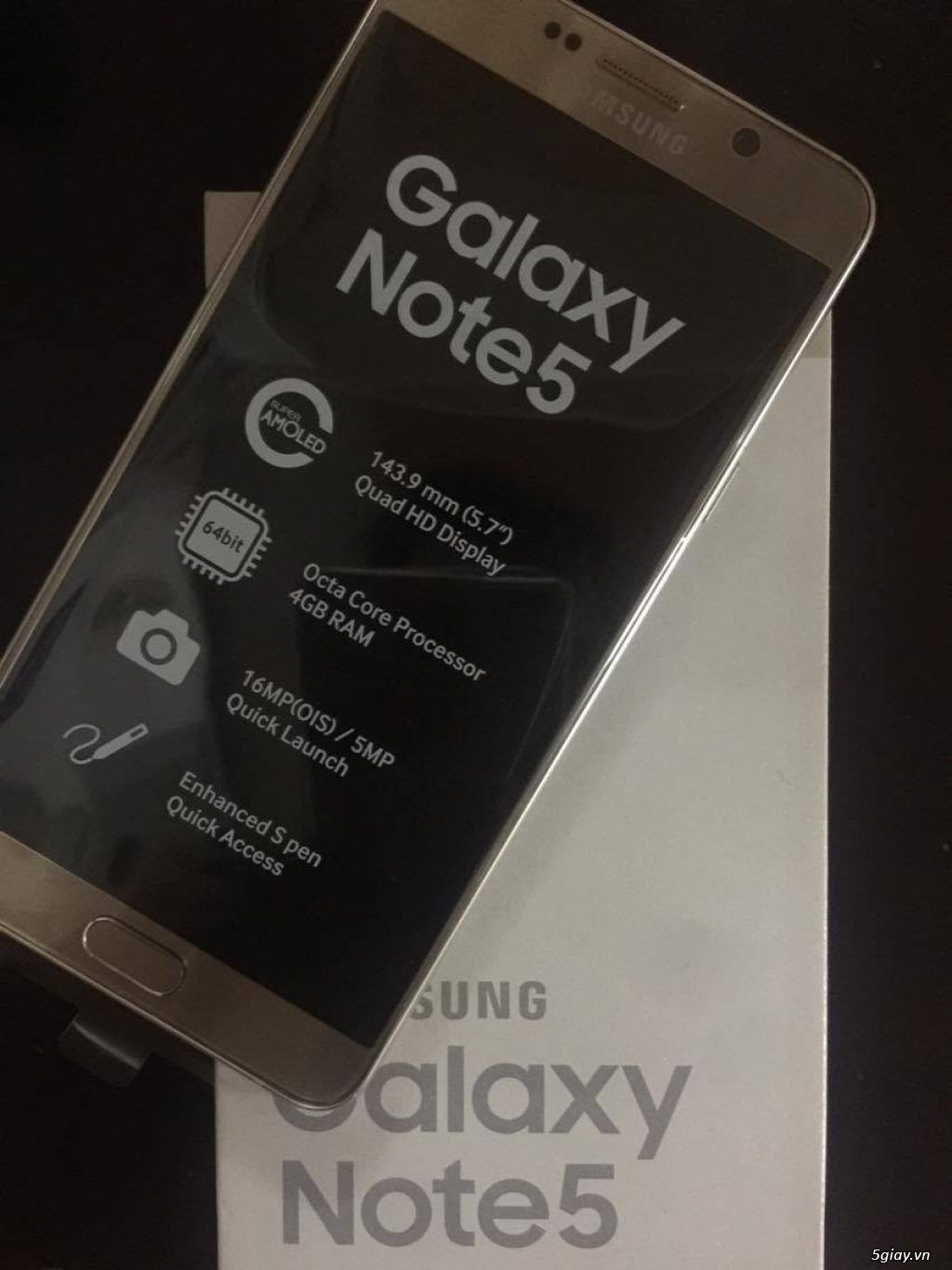 Samsung Galaxy Note 5 GOLD 32G - 2