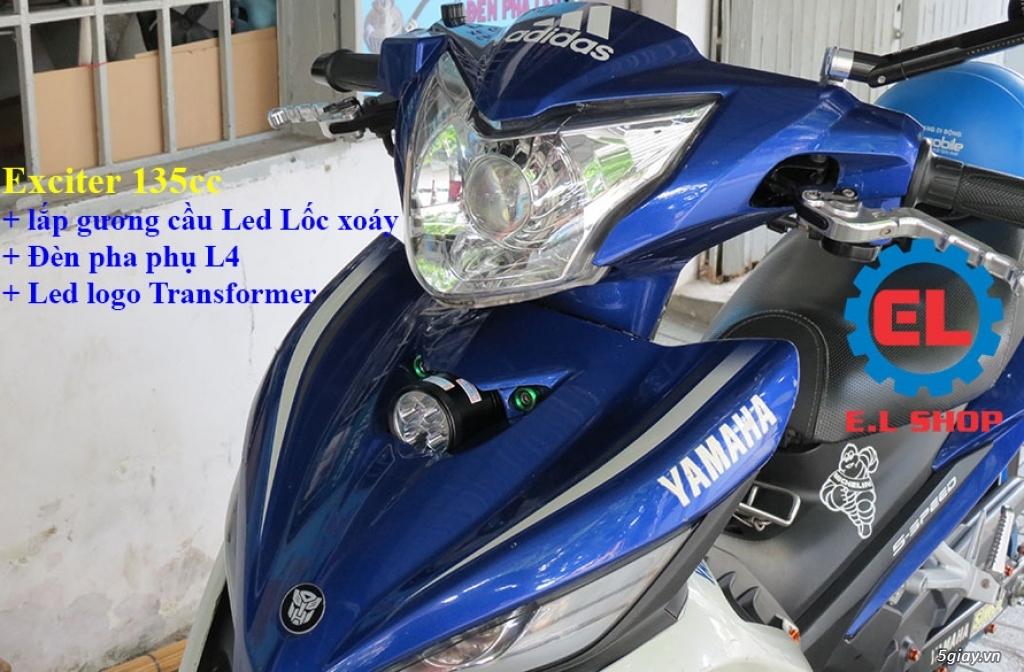 Đèn led pha siêu sáng Philips Lumiled, đèn pha phụ L4, trợ sáng L4 cho xe ô tô, xe mô tô và xe máy! - 23