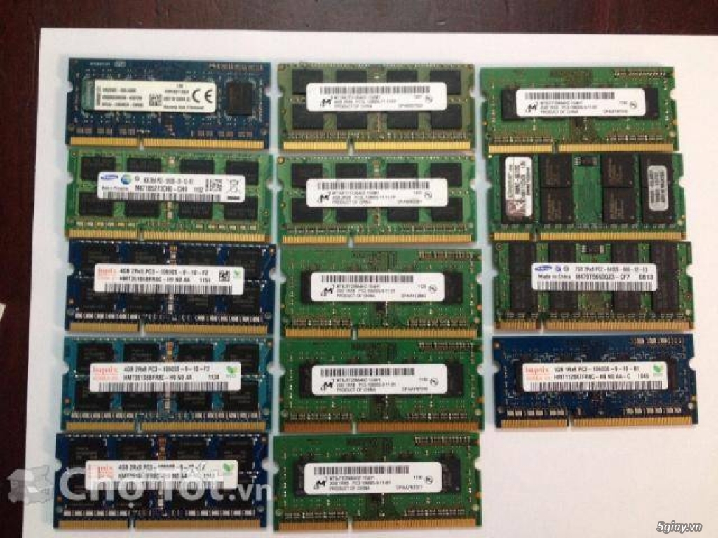 Ram laptop DDR3 2G 4G 8G...hàng USA nguyên zin giá tốt cho ae kĩ thuật - 3