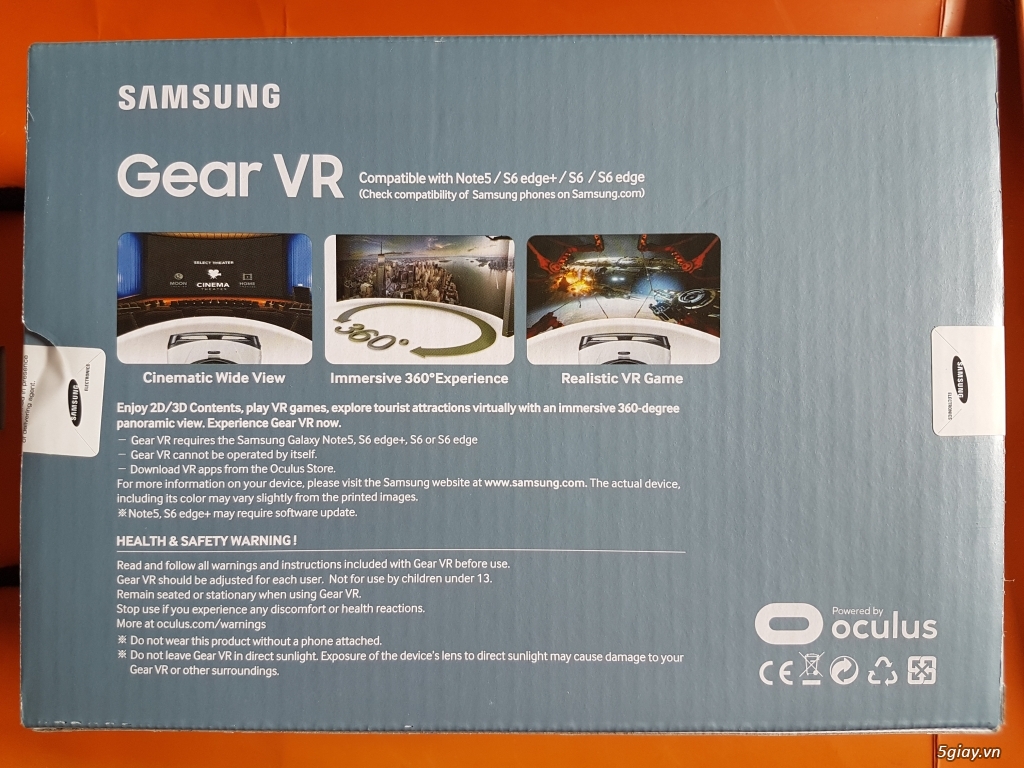 Kính thực tế ảo Samsung Gear VR fullbox nguyên seal 100%, Bobo VR Z4 100%, VR Box 100% - 6
