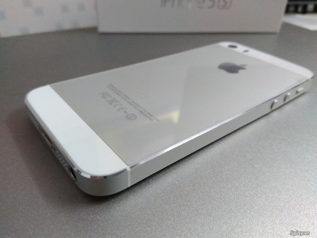 iPhone 5s trắng 16gb LL mới 98% fullbox - 6