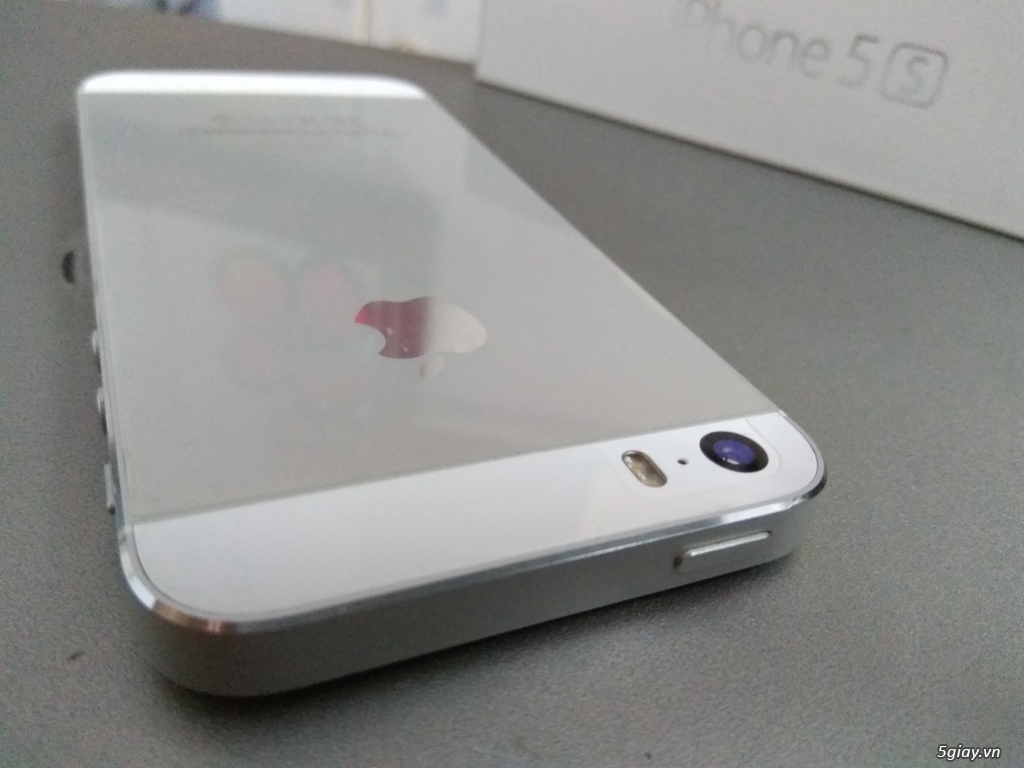 iPhone 5s trắng 16gb LL mới 98% fullbox - 5