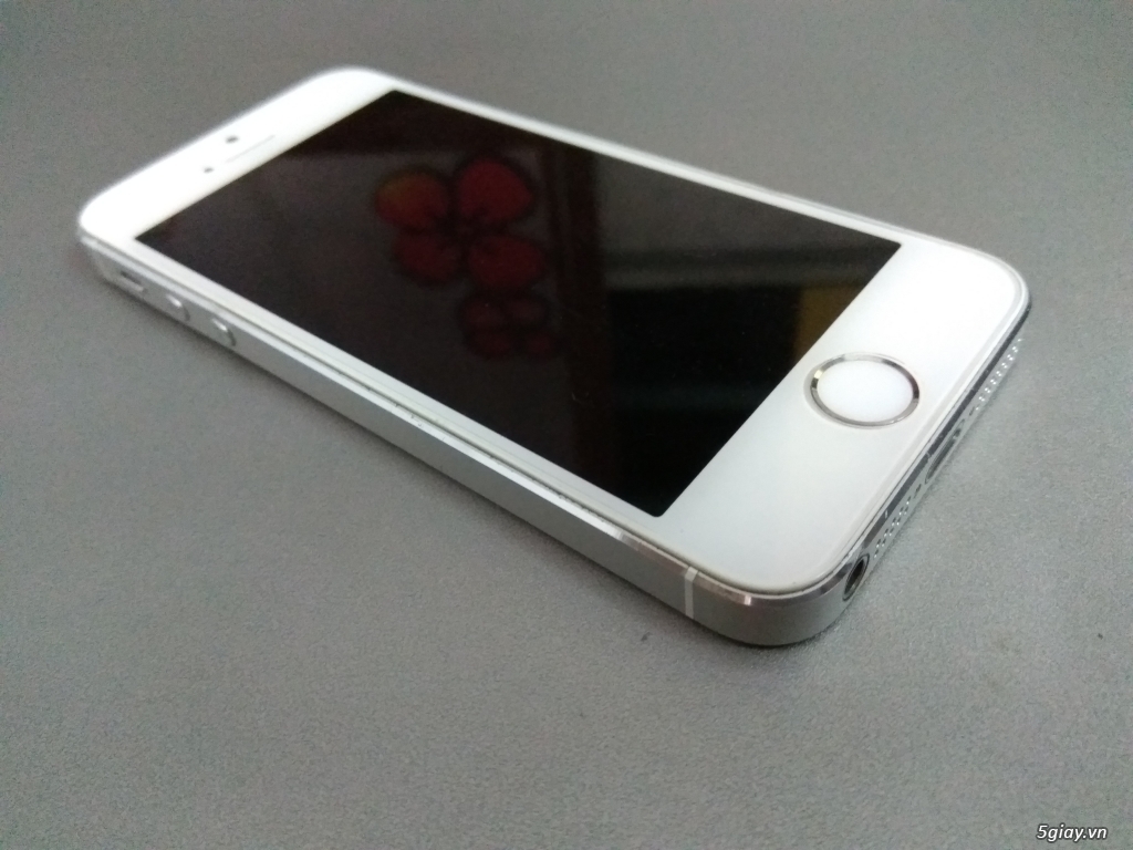 iPhone 5s trắng 16gb LL mới 98% fullbox - 1