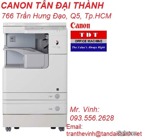 Máy photocopy Canon iR 2525, đa năng, tiện dụng, thương hiệu Tân Đại Thành uy tính, GIÁ SIÊU RẺ