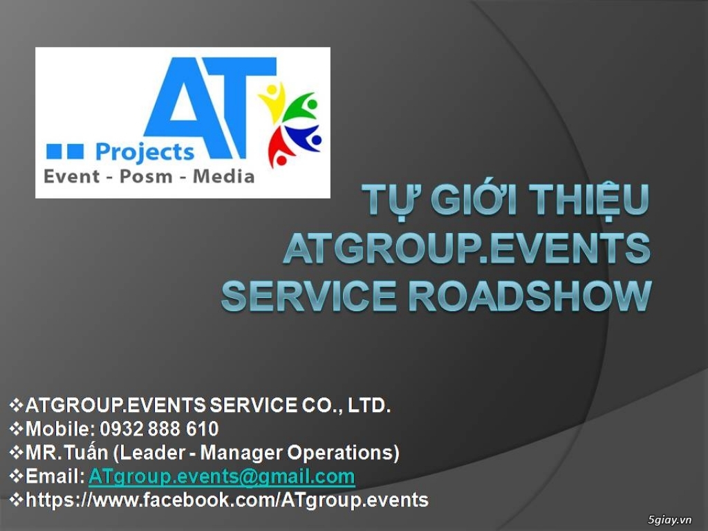 Atgroup.events Dịch vụ thuê xe đạp và xe máy Roadshow quảng cáo giá rẻ