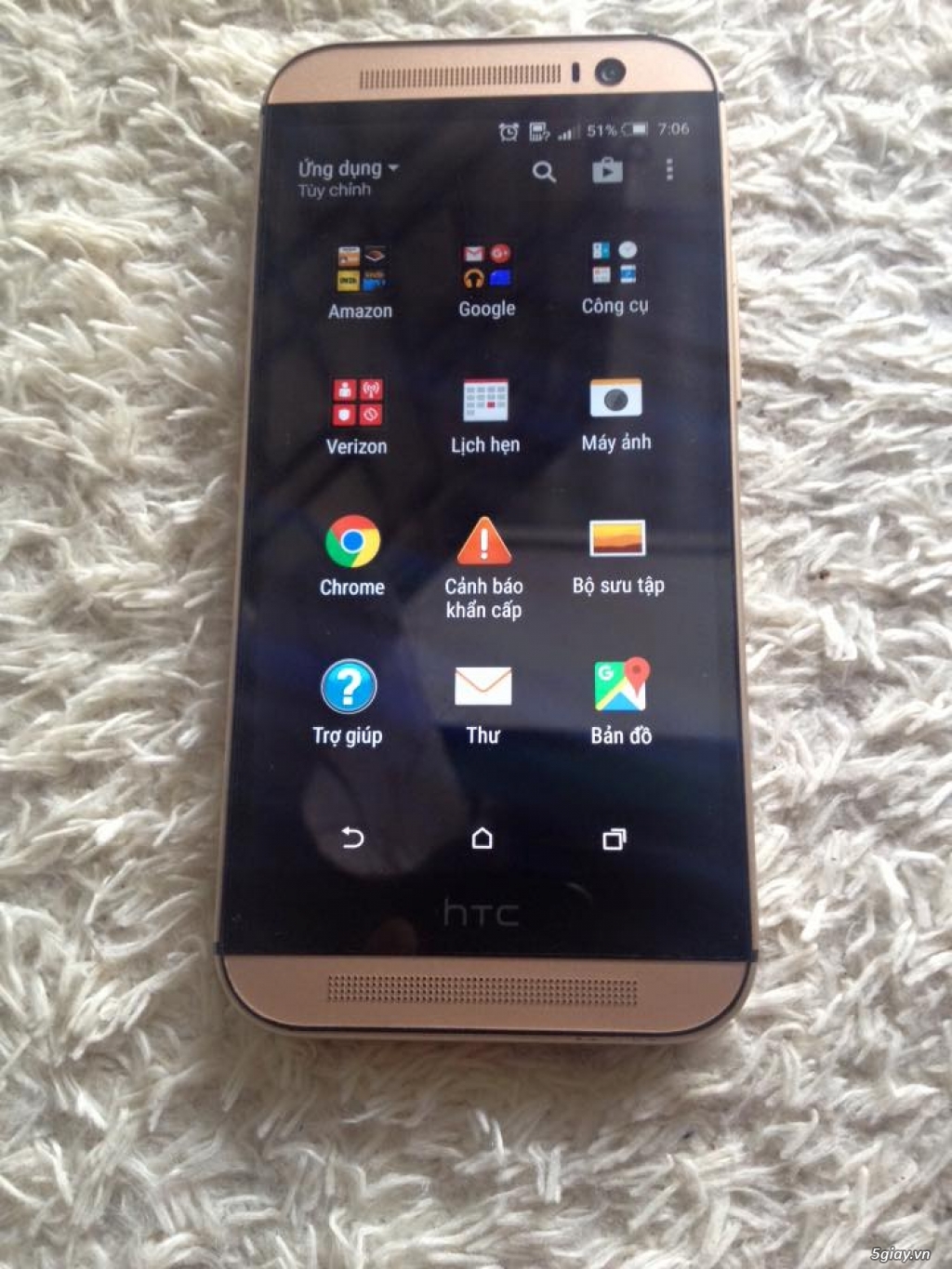 Bán ĐT HTC one M8 Verizon 32G - 1