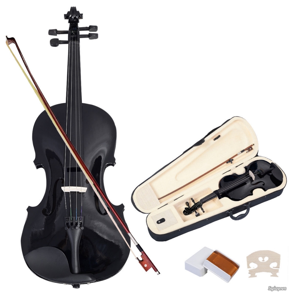 Violin Fiddle màu đen huyền diệu từ Ebay,Amazon - 1
