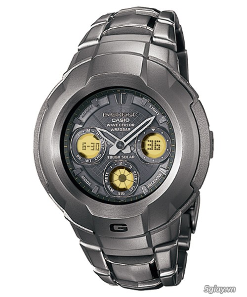 Đồng hồ Casio G-Shock dây Titanium hàng xách tay Nhật Bản. - 3