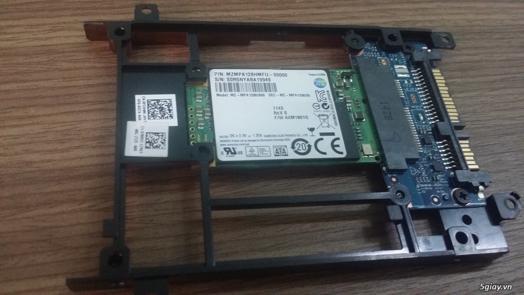 Ổ SSD Msata 128GB Samsung tháo máy - 3