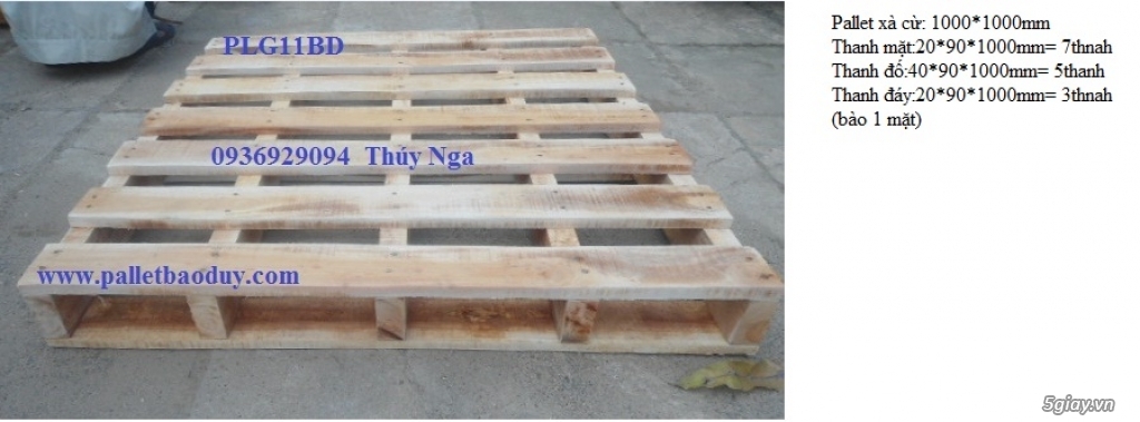 Pallet công nghiệp.