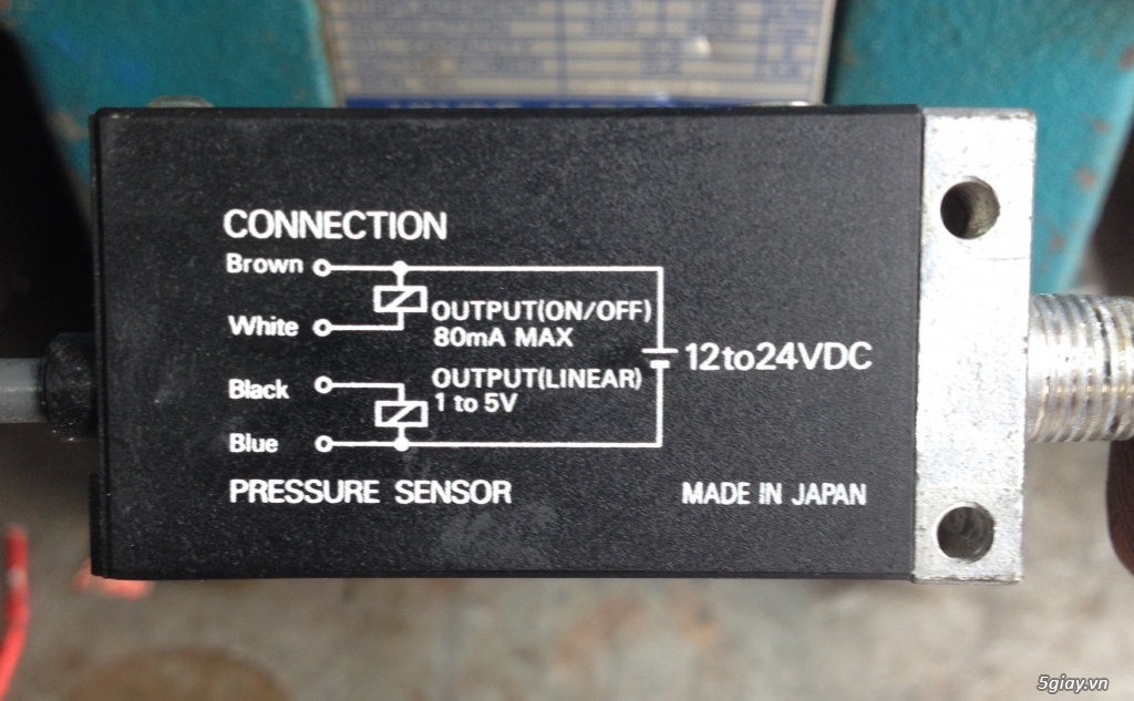 Van chân không Pressure Sensor ( made in japan) - 1