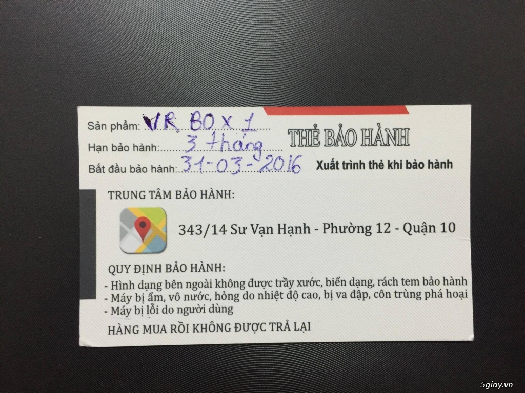 [HCM] Thanh lý kính thực tế ảo VRBOX 2nd new 99% - 1