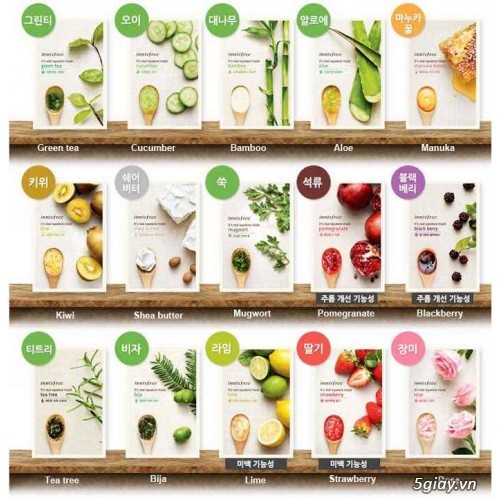 MẶT NẠ INNISFREE IT'S REAL SQUEEZE MASK