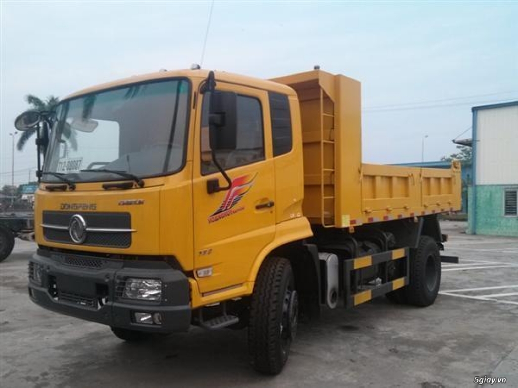 Đại lý xe tải ben Dongfeng Trường Giang 7.8t/7,8t/7.8 tấn/7,8 tấn/ 7 tấn 8 rẻ nhất/thấp nhất - 1