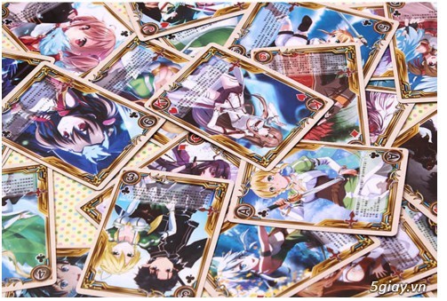 bộ bài giấy anime hàng sẵn 10 bộ chưa mở bao bi, có hộp - 30