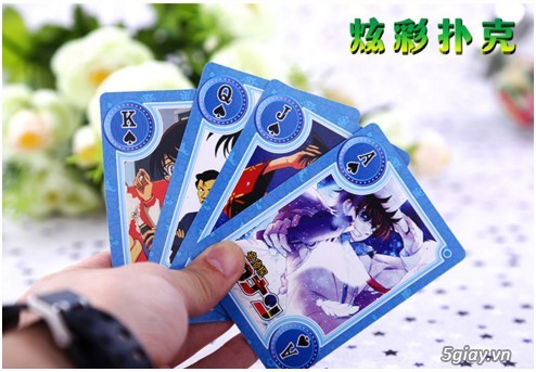 bộ bài giấy anime hàng sẵn 10 bộ chưa mở bao bi, có hộp - 8