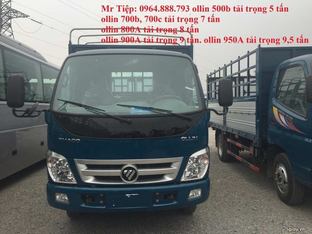xe tai truong hai thaco ollin tải trọng 5 tấn tại hà nội giá tốt - 3