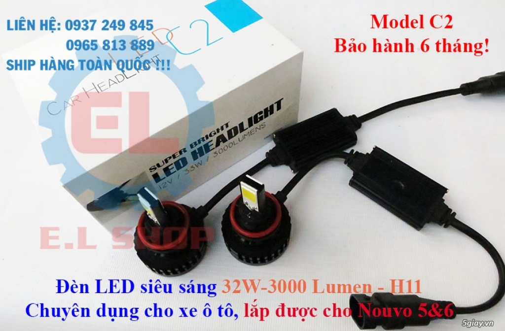 E.L SHOP Đèn led siêu sáng xe mô tô: XHP50, XHP70 i7, Cree, Philips Lumiled,Gương cầu LED xe gắn máy E.L SHOP Đèn led siêu sáng xe mô tô: XHP50, XHP70 i7, Cree, Philips Lumiled,Gương cầu LED xe gắn máy