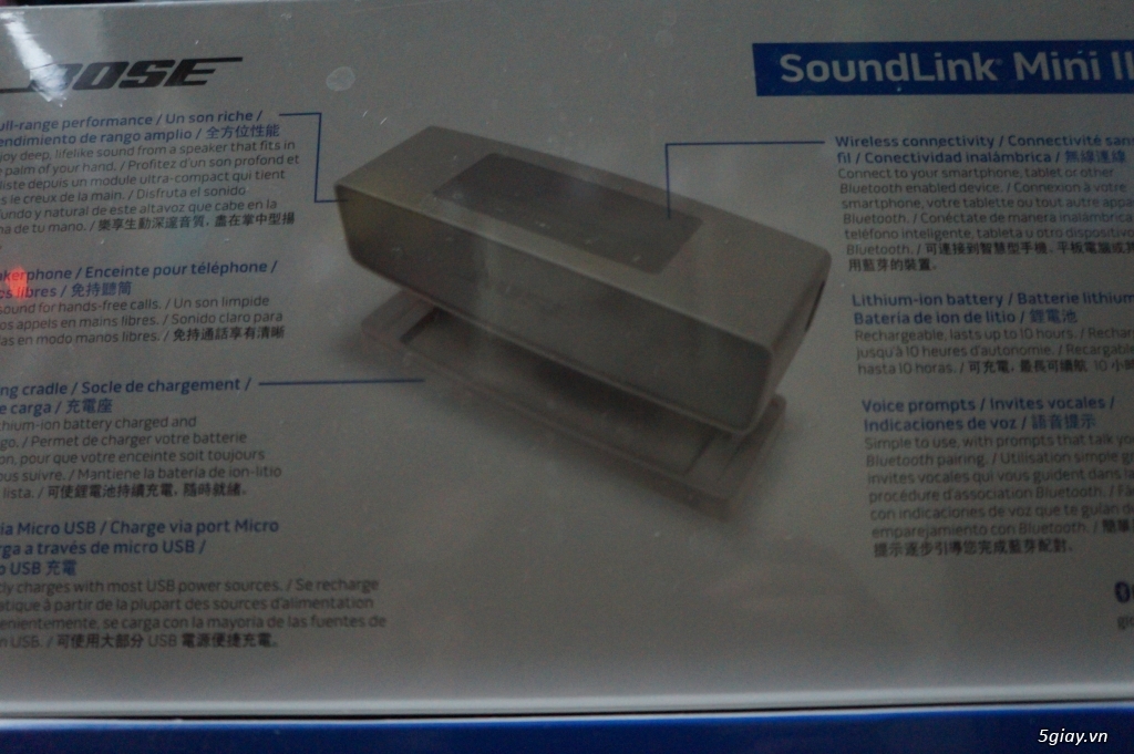 Loa Bose soundlink mini 2 new seal 100%.