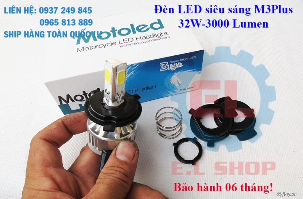 E.L SHOP Đèn led siêu sáng xe mô tô: XHP50, XHP70 i7, Cree, Philips Lumiled,Gương cầu LED xe gắn máy E.L SHOP Đèn led siêu sáng xe mô tô: XHP50, XHP70 i7, Cree, Philips Lumiled,Gương cầu LED xe gắn máy