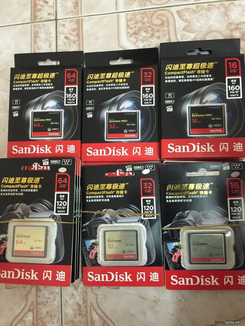 Thẻ Nhớ Sandisk bán buôn bán lẻ cho máy ảnh, máy quay, Camera IP, Gopro... - 2