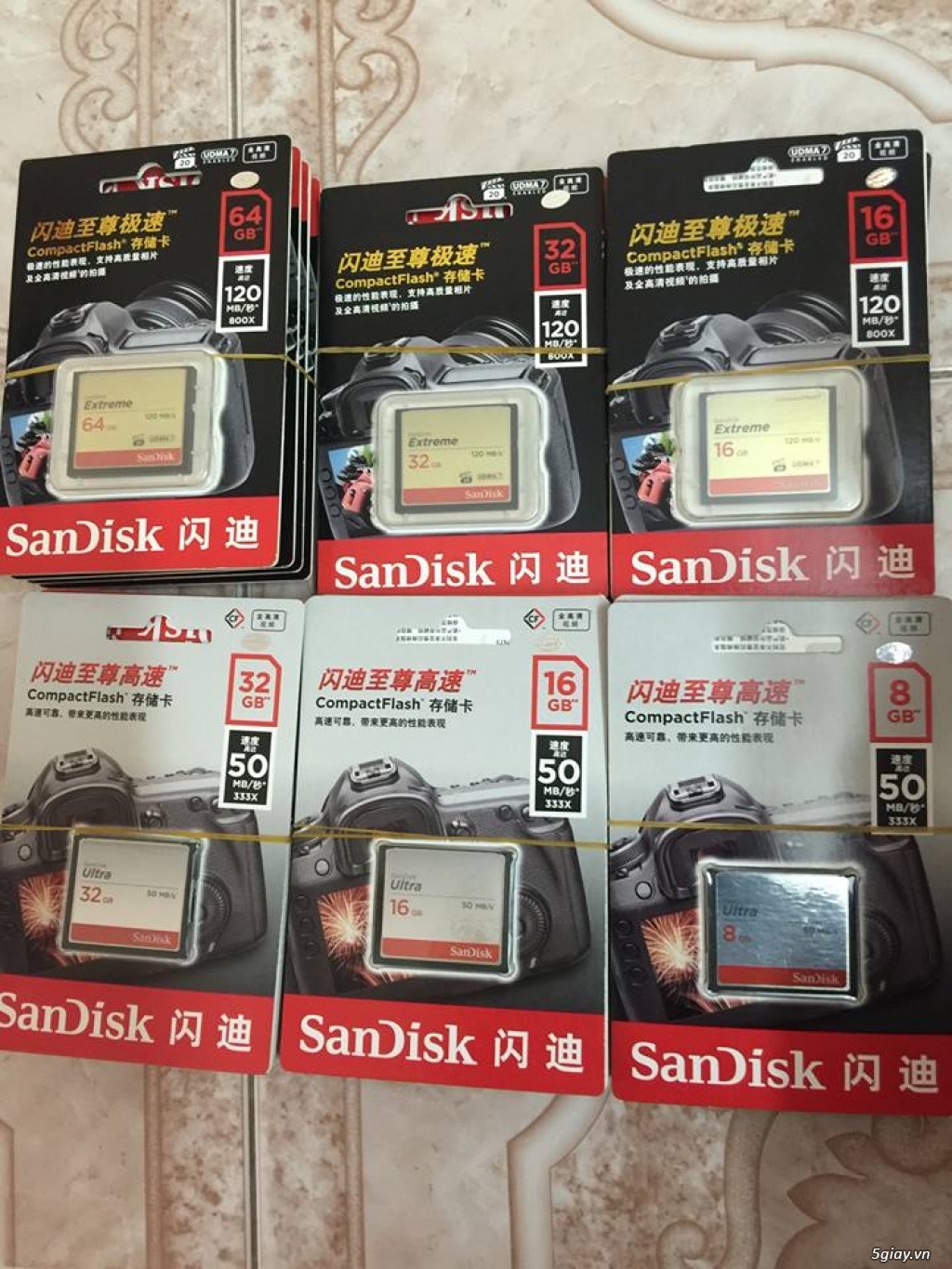 Thẻ Nhớ Sandisk bán buôn bán lẻ cho máy ảnh, máy quay, Camera IP, Gopro... - 3