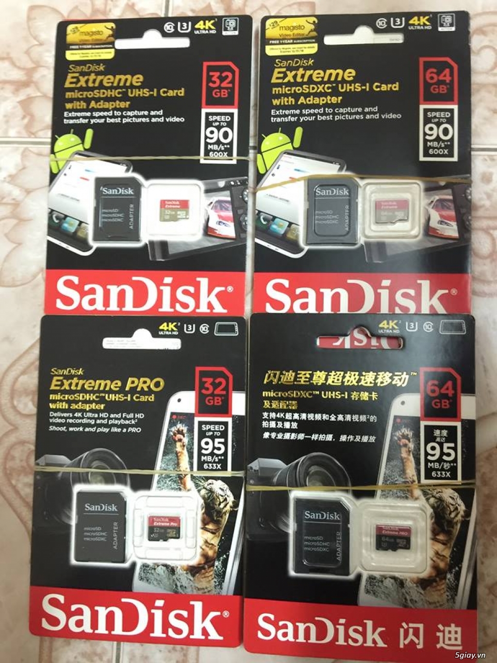 Thẻ Nhớ Sandisk bán buôn bán lẻ cho máy ảnh, máy quay, Camera IP, Gopro... - 5