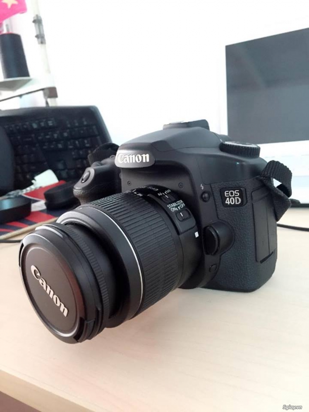 Canon 40D - Len kit 18-55 IS còn mới - 3