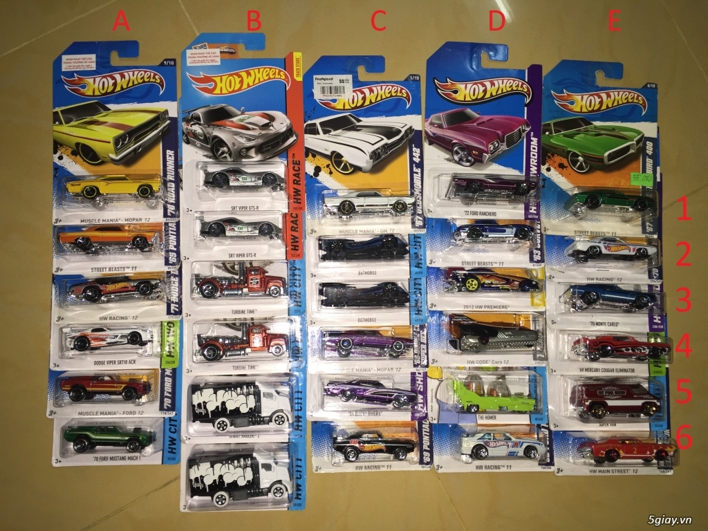 Thanh lý xe hotwheels matchbox - 2