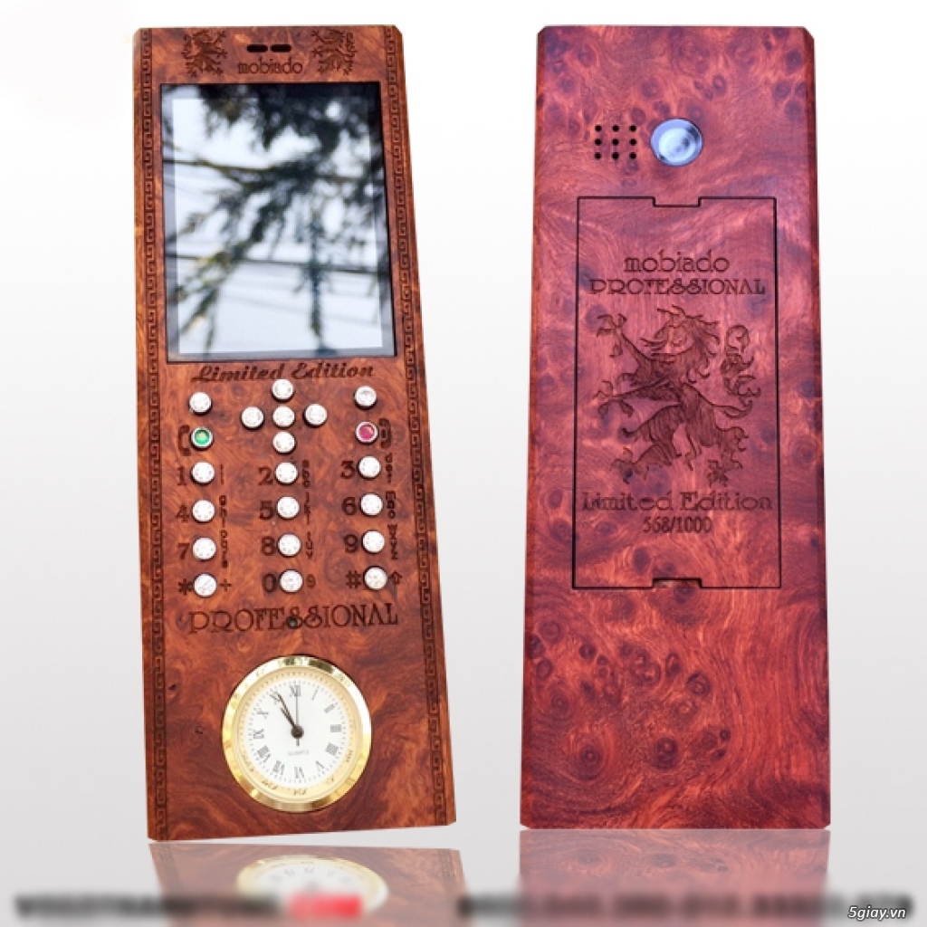 Điện thoại Vỏ Gỗ nguyên khối cao cấp ,đúng chất gỗ tự nhiên vân gỗ đẹp, click xem giá bao rẻ luôn - 15