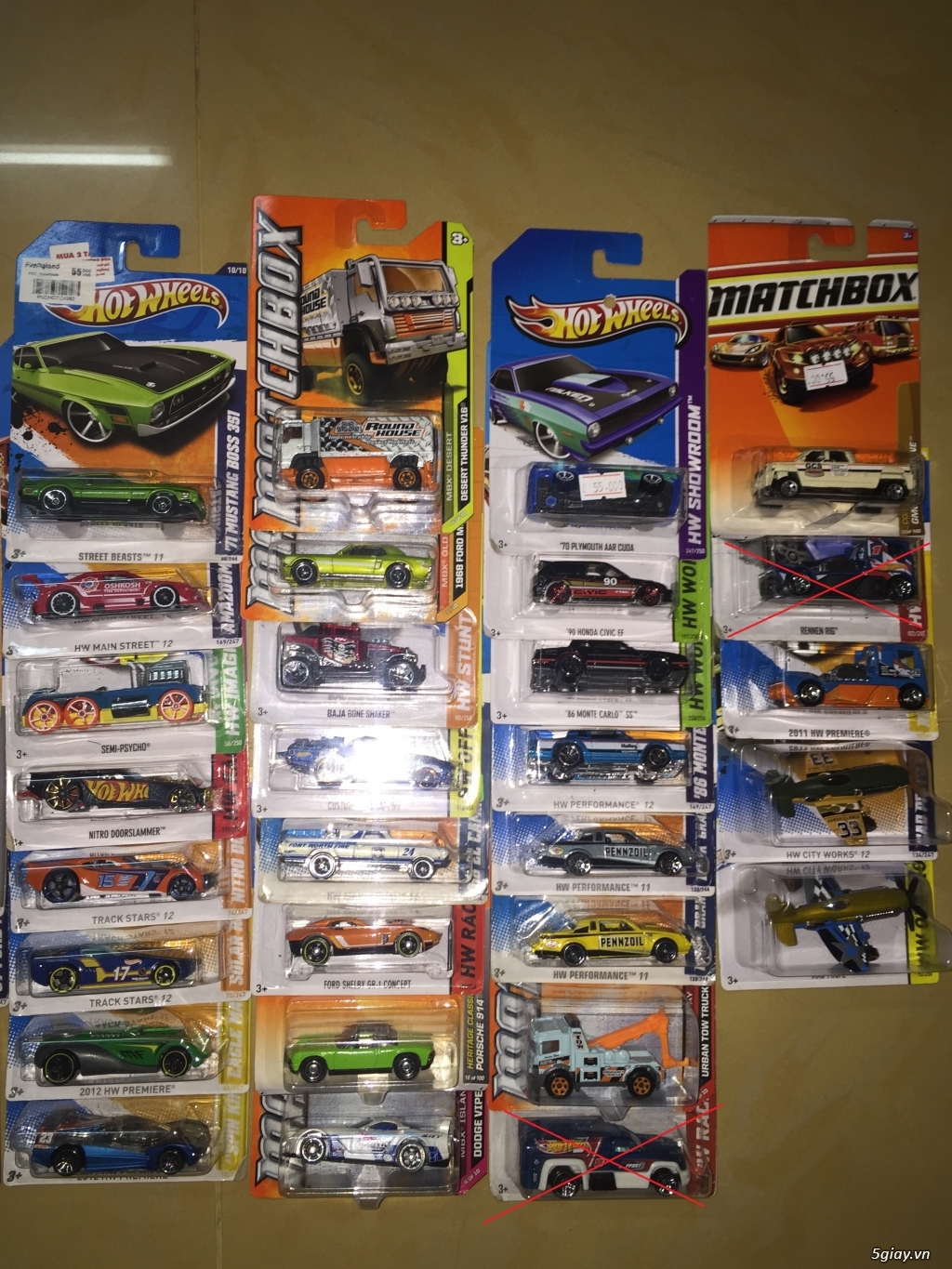 Thanh lý xe hotwheels matchbox - 3