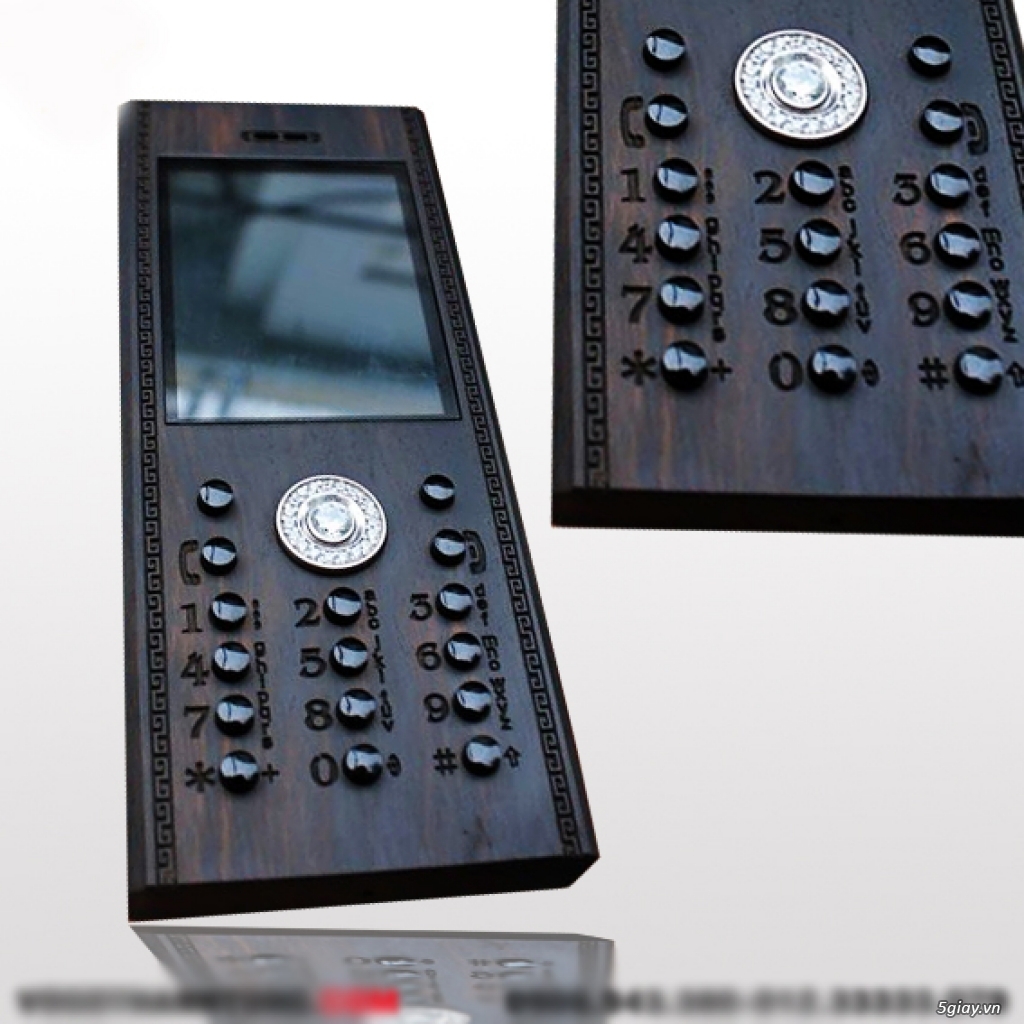 Điện thoại Vỏ Gỗ nguyên khối cao cấp ,đúng chất gỗ tự nhiên vân gỗ đẹp, click xem giá bao rẻ luôn - 17