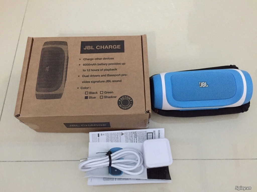 JBL Charge hàng xách tay từ Mỹ âm thanh tuyệt hảo - 3