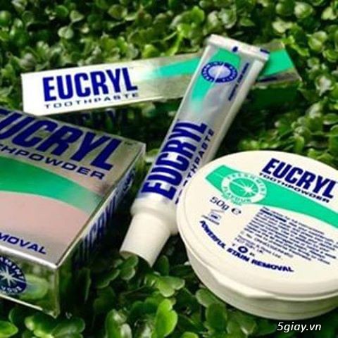 Bột và kem tẩy trắng răng Ecryl - Anh Quốc - 110k
