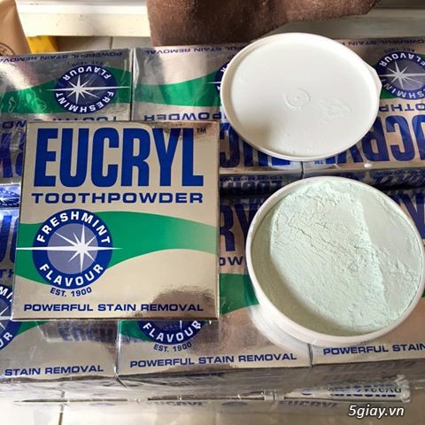 Bột và kem tẩy trắng răng Ecryl - Anh Quốc - 110k - 1