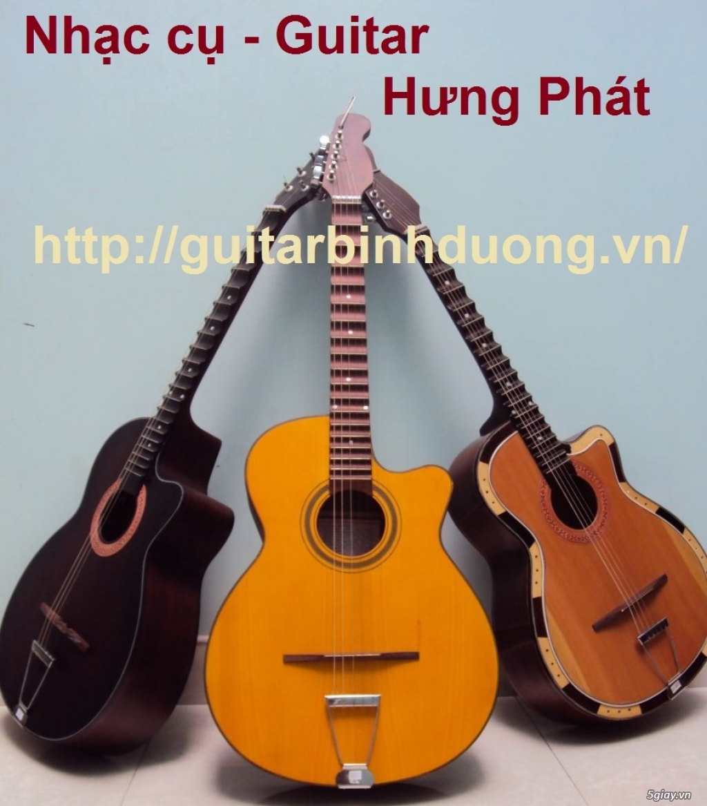 Đàn guitar phím lõm giá rẻ GUITAR HƯNG PHÁT - 2