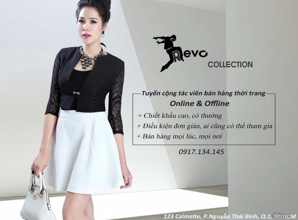 Thời trang nữ REVO - tuyển cộng tác viên