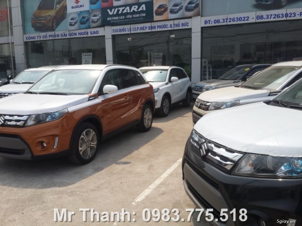 Suzuki Vitara 2016, Giá xe suzuki Vitara, có xe giao ngay, đủ màu để chọn.