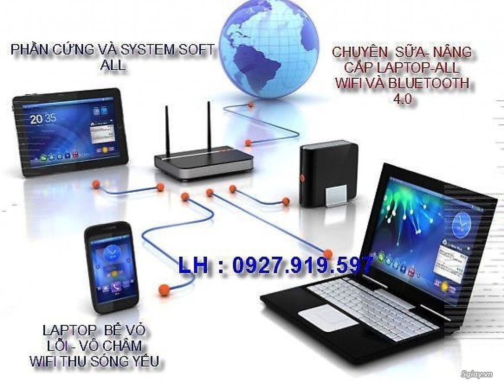 Khắc phục lỗi WiFi không ổn định trên laptop cho aem chạy phầm mềm Điện thoại - 1