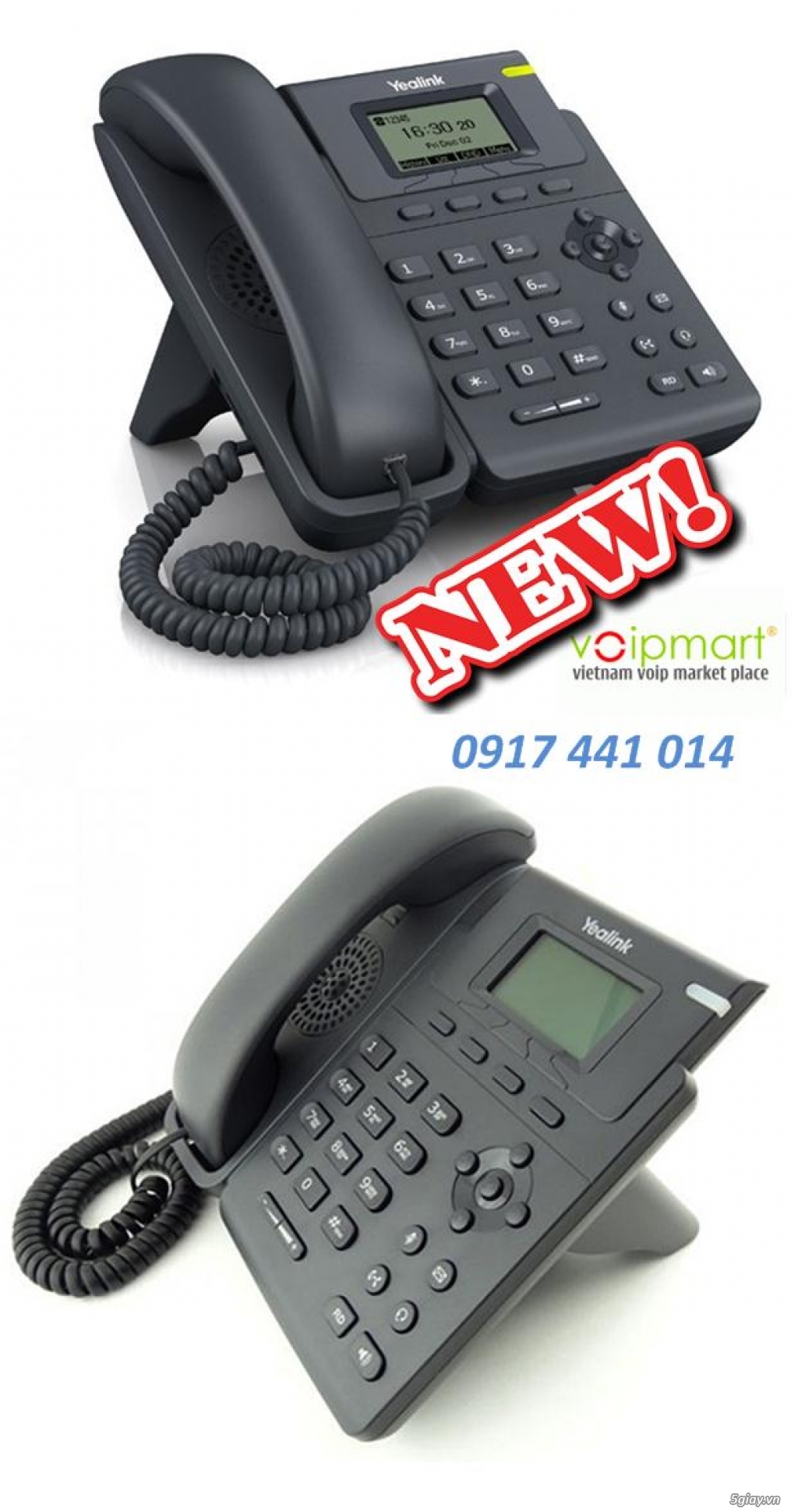 Điện thoại bàn Grandstream GXP1610 dành cho tổng đài VoIP - 4