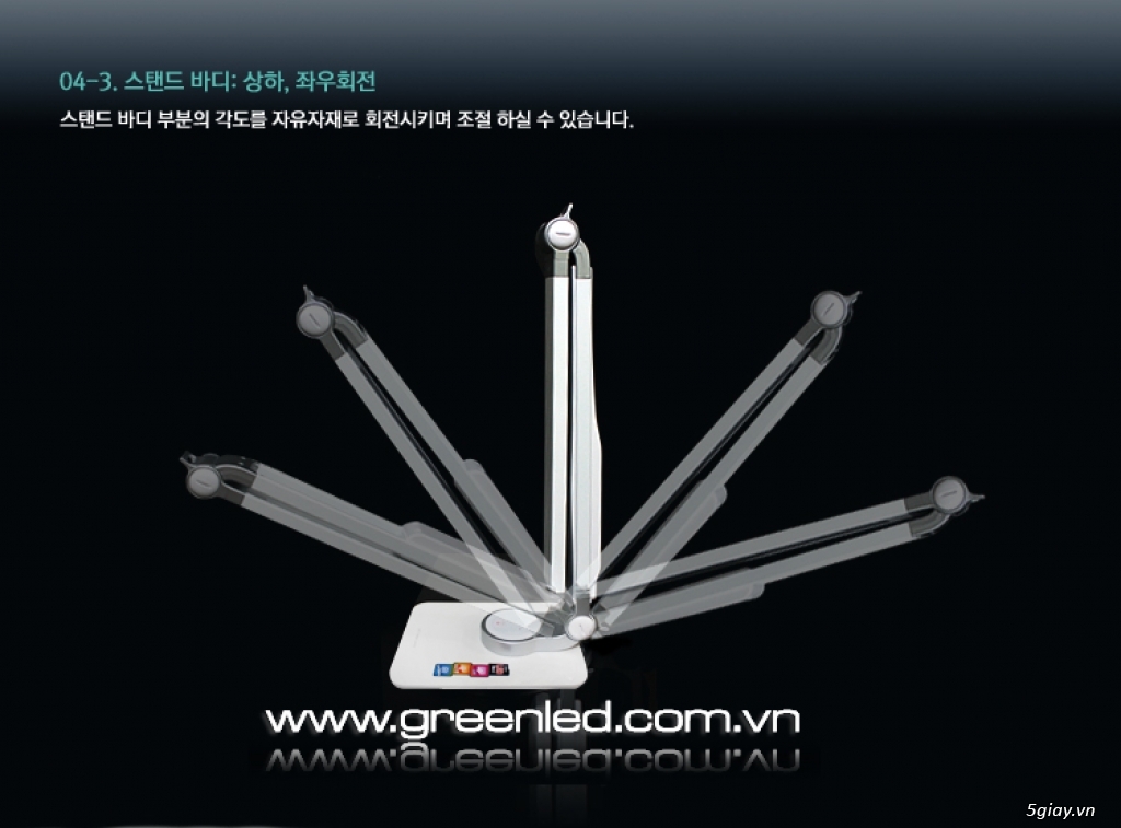 Bán đèn bàn học LED Prism Hàn Quốc. Rẻ nhất thị trường chỉ 1.930.000 VNĐ
