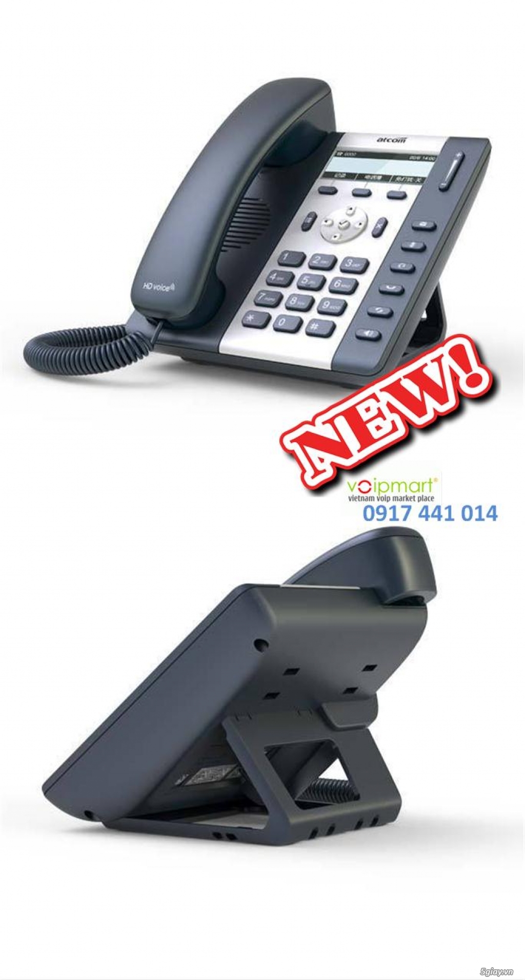 Điện thoại bàn Grandstream GXP1610 dành cho tổng đài VoIP - 6