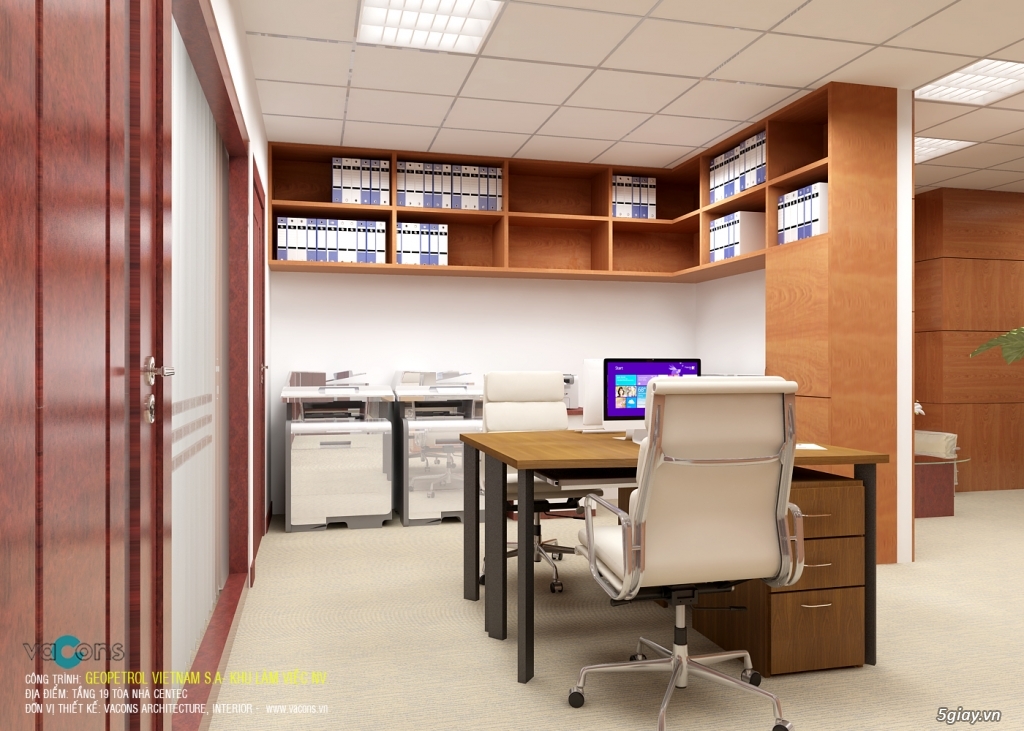 Chuyên thiết kế thi công mới hoặc sửa chữa cải tạo nội thất văn phòng công ty trong các tòa nhà - 2