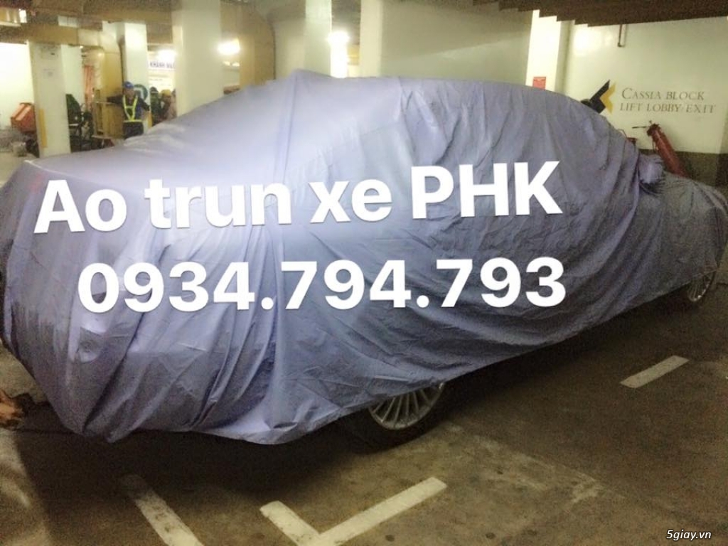 ÁO TRÙM XE- BẠT PHỦ XE Ô TÔ PHÚC THỊNH - GIAO HÀNG TẬN NƠI - 3